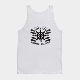 Seafarer or Seaman - Life As A Sailor Tank Top